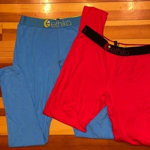 Set of 2 ethika cotton leggings